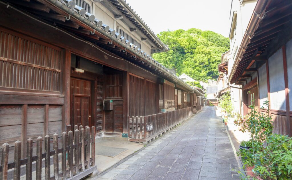 まちなみ保存地区 竹原格子