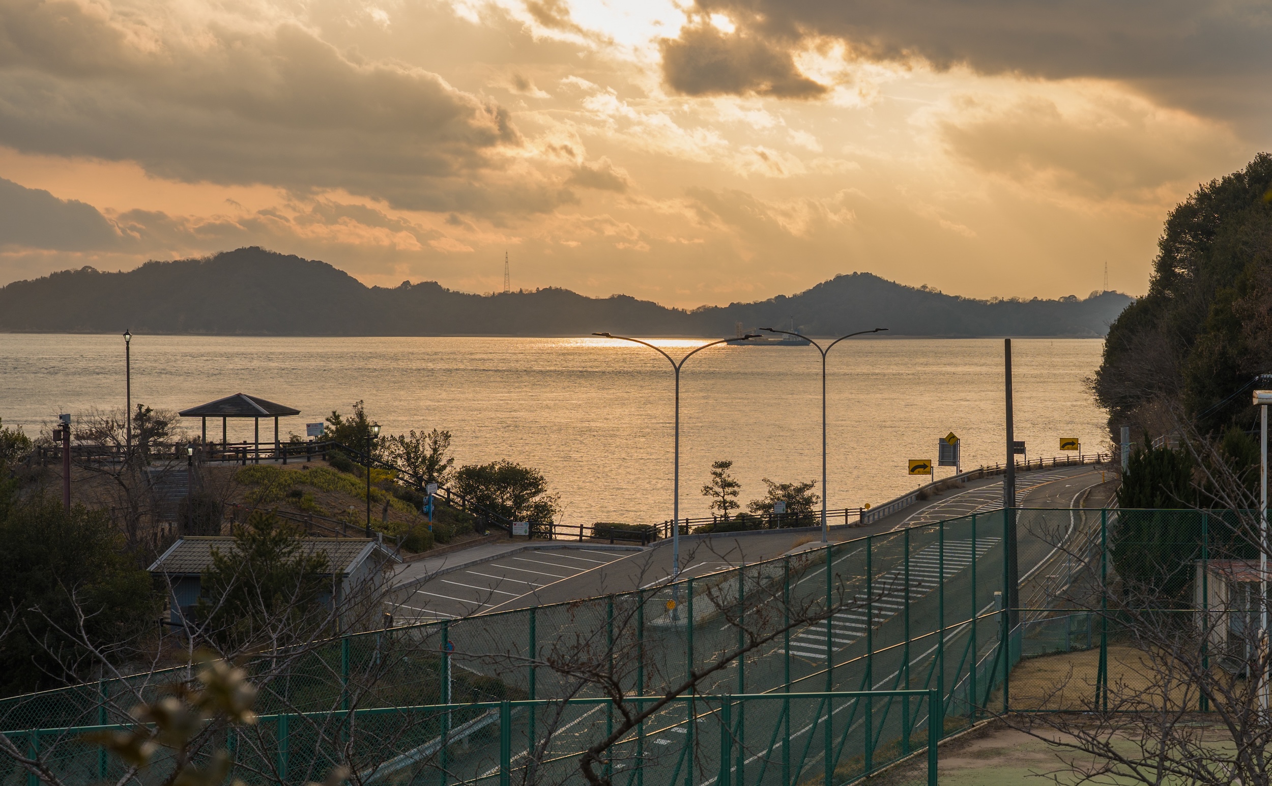 エデンの海ヒルズ 夕焼け